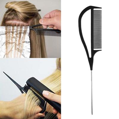 Hervorhebender Haarkamm, ABS-Weben, Hervorheben, Folieren, Haarkamm für Salon, Färben, Schwanzkämme, Bürste, separater Scheitel für Haare