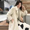 Women Winter Casual Warm Parka Jacket Solid Outwear Coat Fur Overcoat