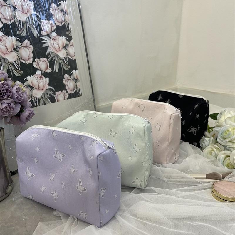 Cute Women Makeup Bag Portable Cosmetic Bag Organizer Pouch Female Cosmetic Storage Zipper Bag