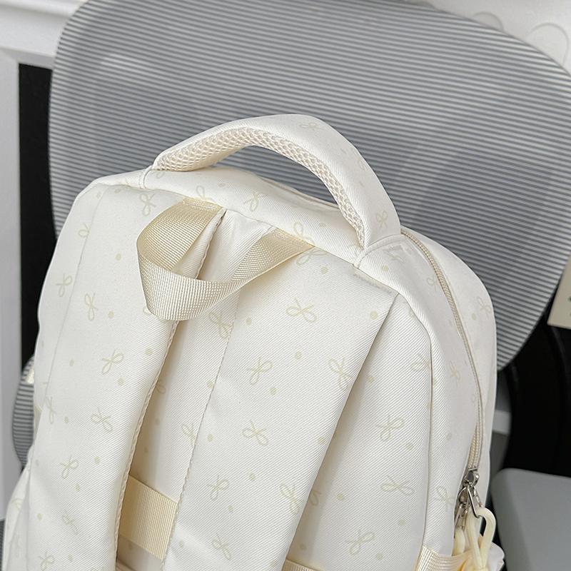 Junior School Schoolbag Women's Check Large Capacity Backpack