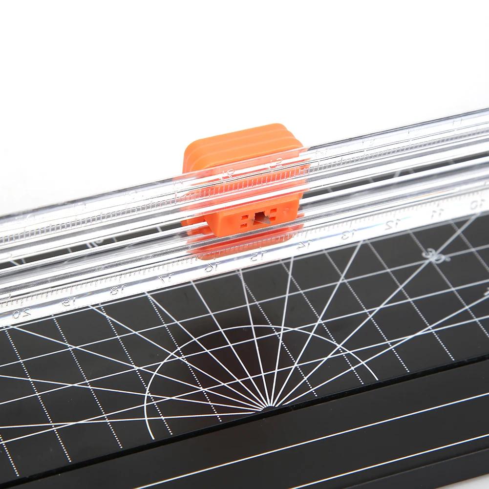 Paper Cutter A4 A5 Paper Cutting Guillotine Replacement Blades Cutter with Pull-out Ruler for Photo Trimmers Scrapbook