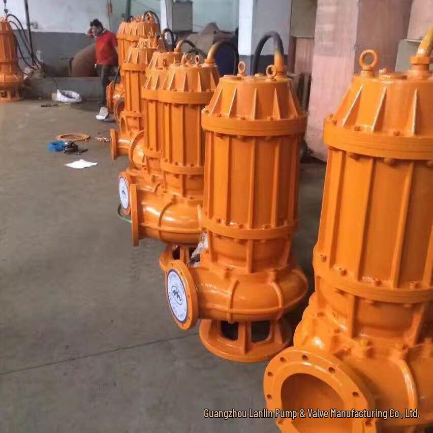 65WQ25-30 Large Flow Submersible Sewage Pump, 65W, National Standard Mud and Fecal Water Pump