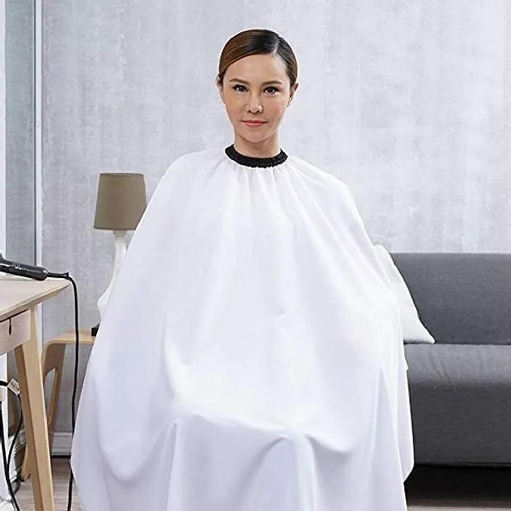 Cutting cape, perm cape, white hair gown, beauty dyeing cape, drying cape