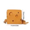 Triangle Mini Shoulder Bag Square Crossbody Bag Cute Cheese Shaped Bag  Travel