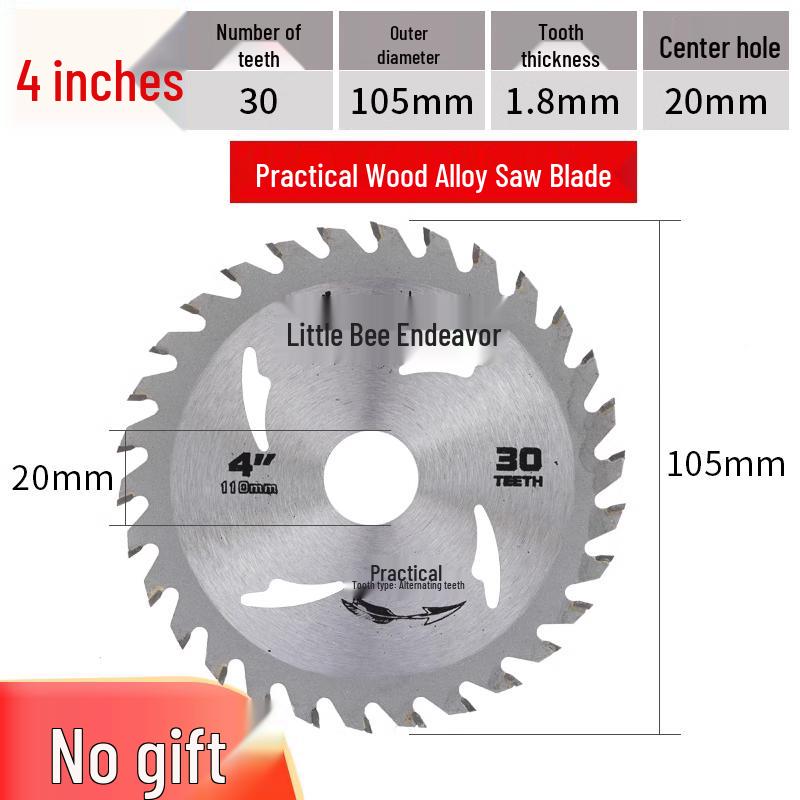 

Little Bee Practical Wood & Alloy Circular Saw Blade for Wood & Metal Cutting