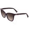 Marc JacobS Brown Gradient Cat Eye LadieS SunglaSSeS Marc 336 S 00t7 Ha 56