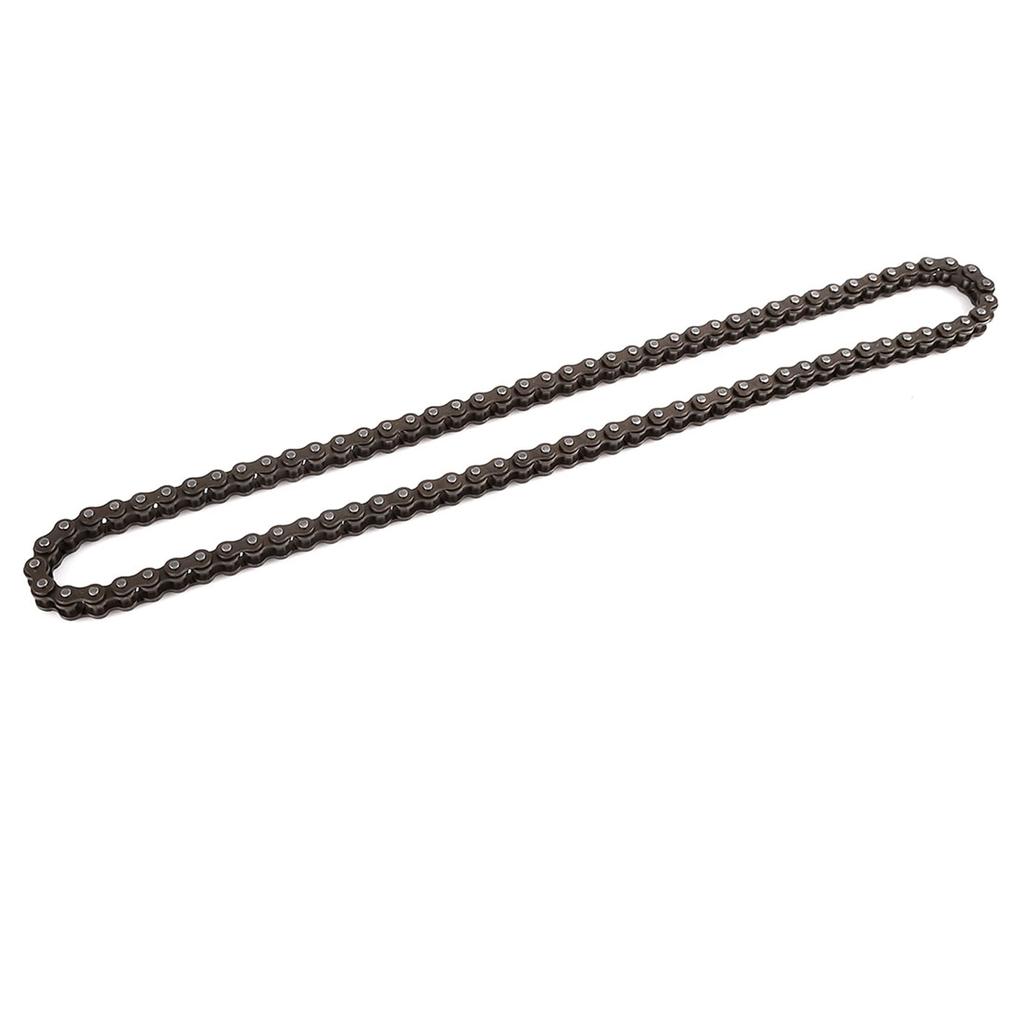 uxcell YBR125 Roller Chain Drive for Motorcycles, Alloy Steel, 25H, for 88L, 21.7 inches (55 cm), Long