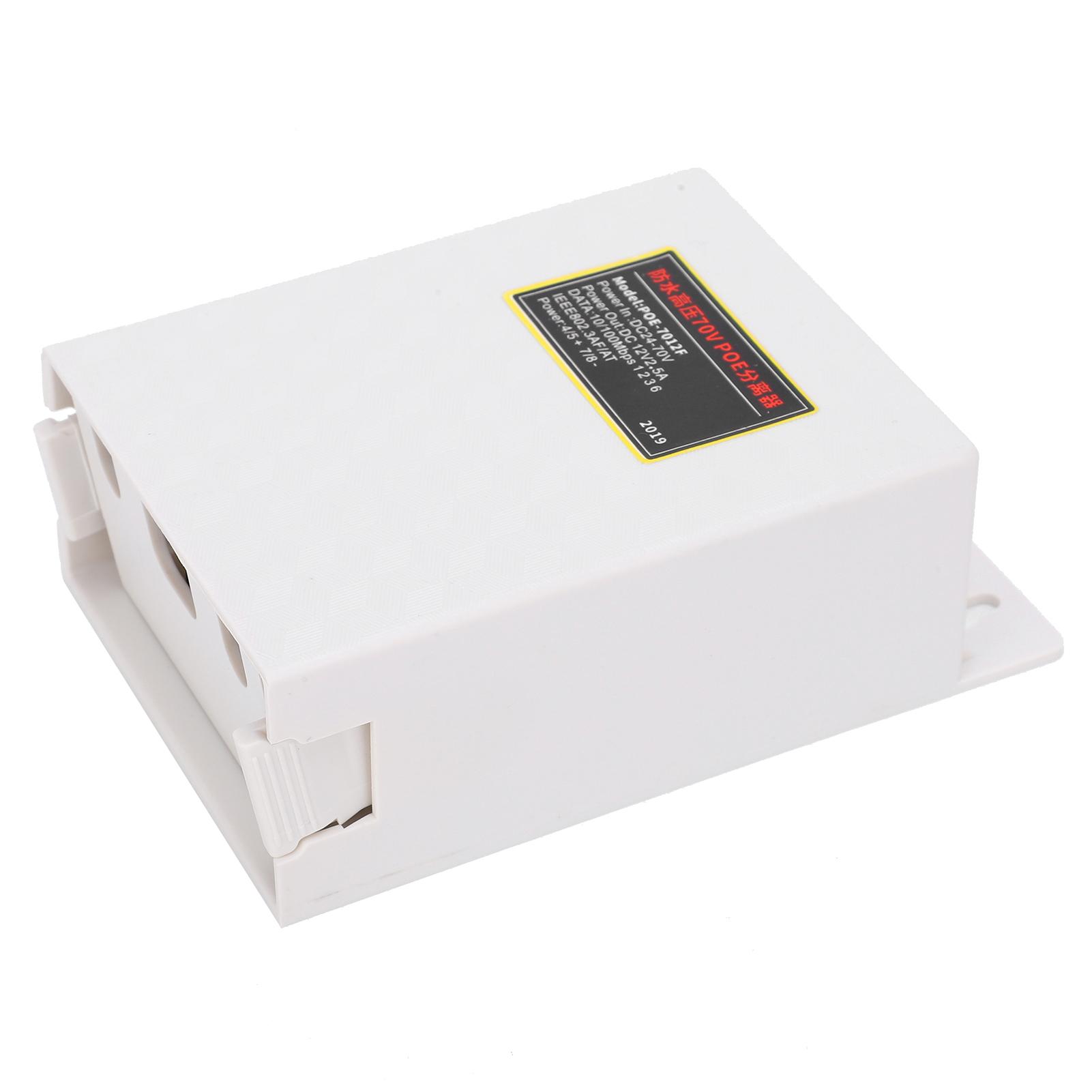 

Waterproof POE Splitter High Pressure 2470V for Indoor Outdoor Monitor Joint Mounting