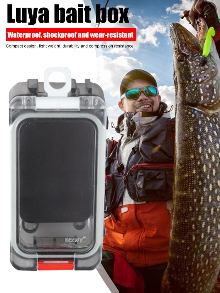 Bait Lure Container Double-layer Fishing Lure Organizer Multifunctional Portable Fishing Gear Accessories Pesca Tools