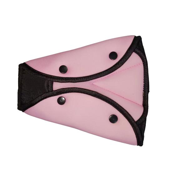 Safety Belt Fixer Foldable Soft Adjustable Neck Protection Car Triangle Safe Seat Belt Cover Car Goods