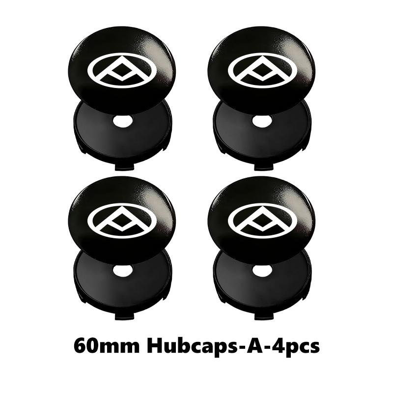 Pegatina de Tapacubos Centrales para Rueda de Coche Emblema Automático Tapacubos Central para Maxus D20 T70 T90 V80 G10 G20 G50 Plus G90 V90 Euniq 5 6
