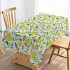 Happy Sukkot Waterproof Tablecloth Jewish Holiday Party Decor Reusable Sukkah Kitchen Dining Tablecloth Sukkot Decorations