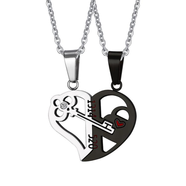 European  American Valentine’s Heart Necklace 1314 – New Style Jewelry Collection