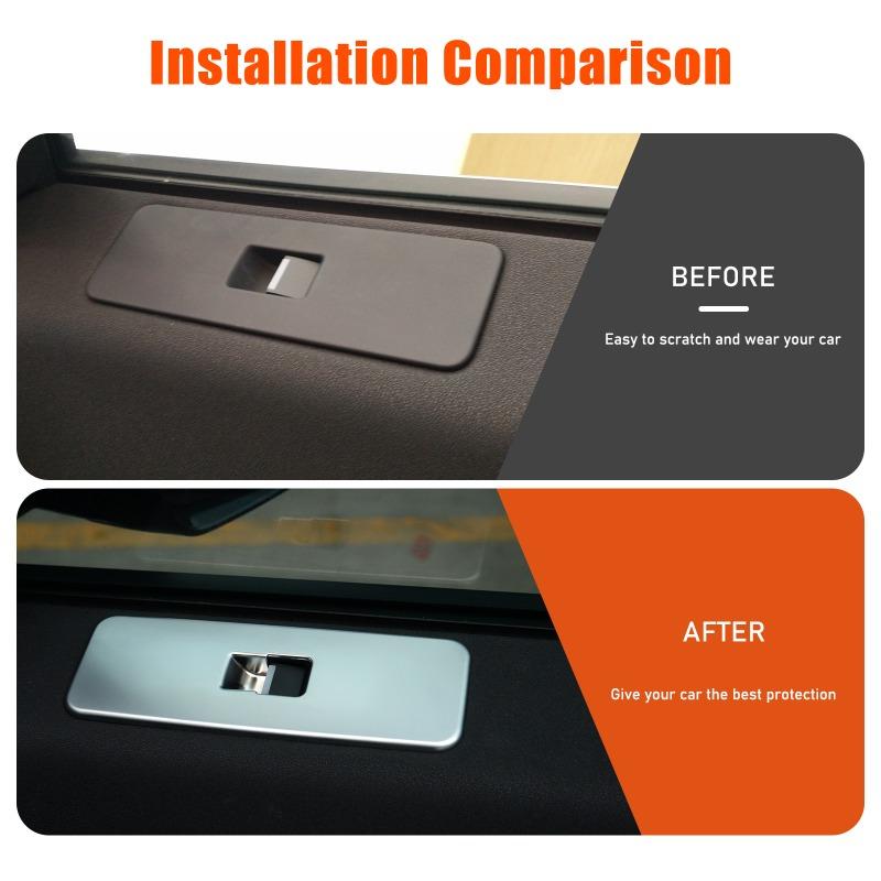 For Land Rover Discovery Sport 2015-2019 Car Window Lift Switch Button Control Panel Frame Cover Trim Interior Accessories
