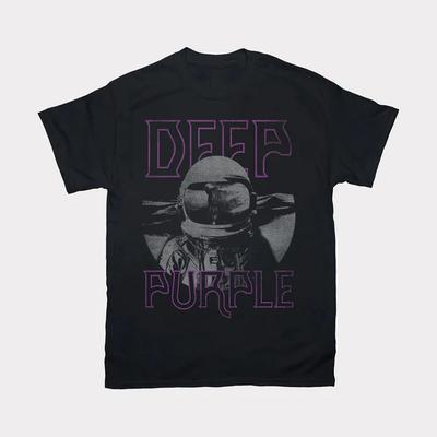 HOT Deep Purple BAND Schwarze Farbe Baumwolle Alle Größen Hemd Erwachsene MI013