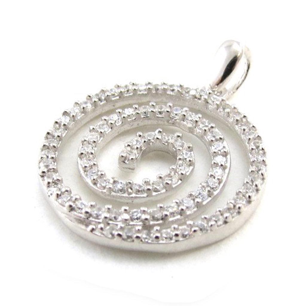 Les Trésors De Lily [I9833] - Pendentif Argent 'Déesse' Blanc