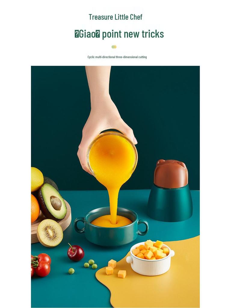 Multifunktionale Mini Elektrische Babynahrung und Fleischmühle