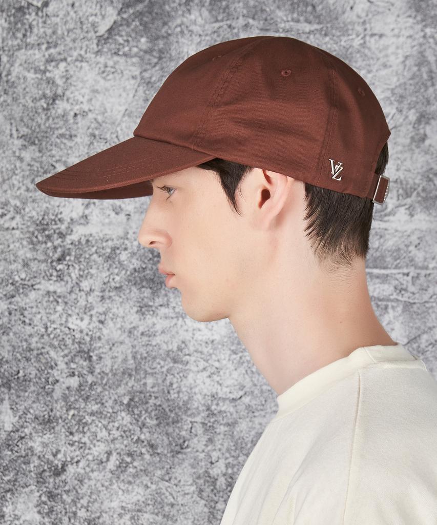 Bajal Ordinary Oversized Cotton Ball Cap Brown