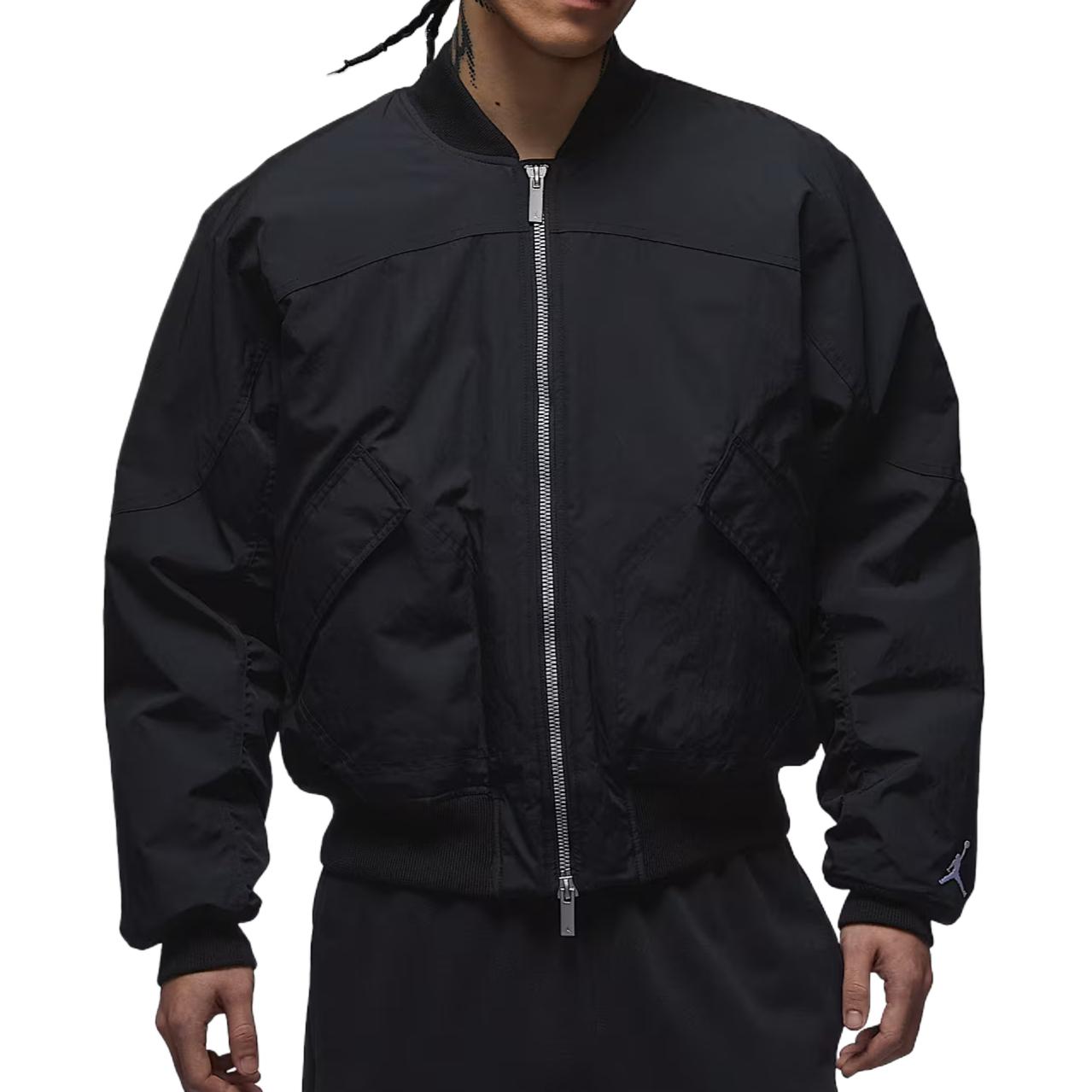 

Jordan Flight Renegade Twill Long Sleeve Zipper Solid Color Cotton Jacket Men jackets IH0872-010 XL