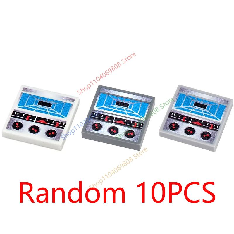 Scene Model Printing Accessories Building Blocks Dashboard Screen Keyboard Mouse Control Buttons Mini Compatible Brick Toy N08