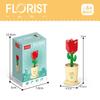Lele Brothers 8814 Potted Lucky Flower Building Blocks - Kids' Gift & Decor Toy Set