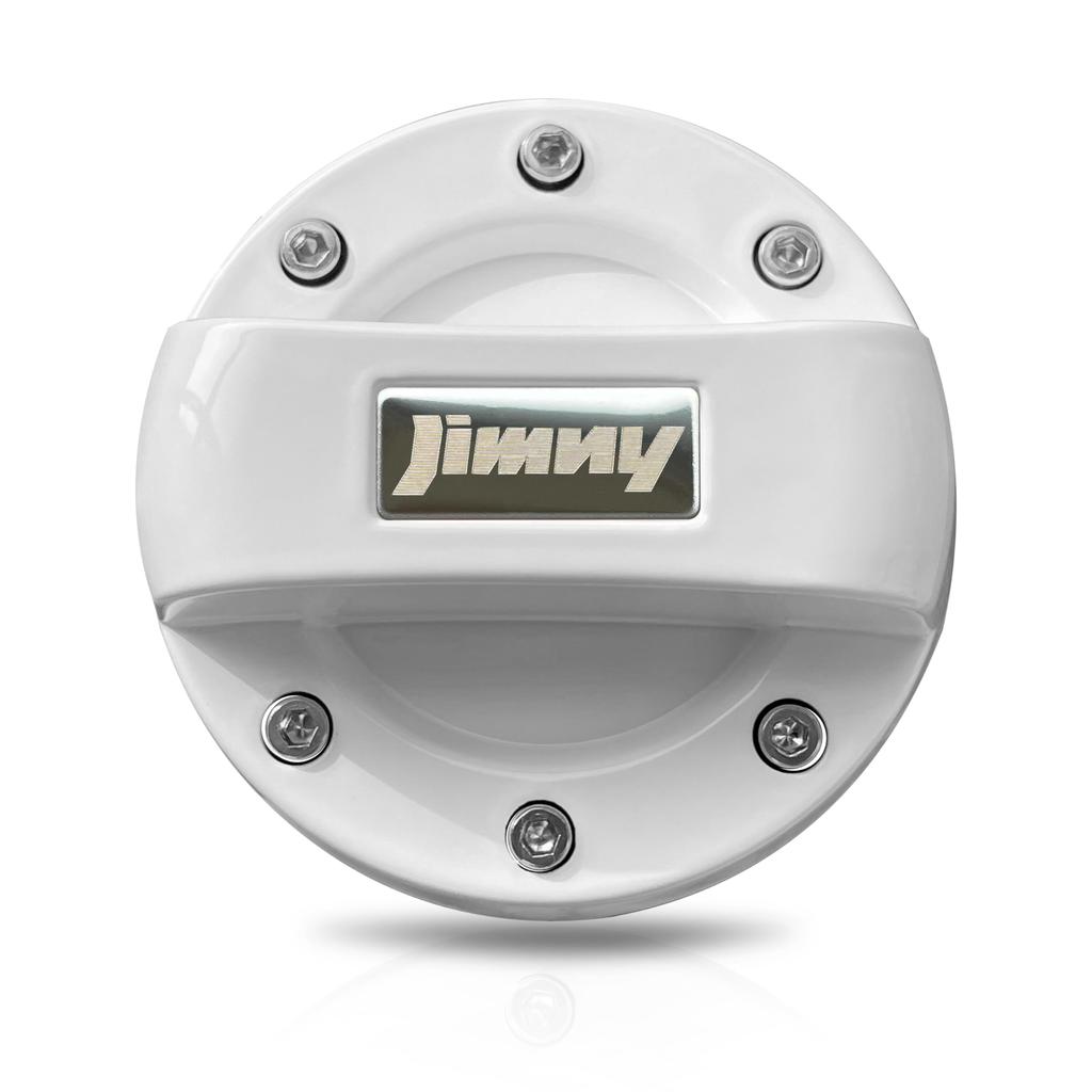 Rare Handmade Jimny Gasoline Spout Cap White Fuel Cap Cover White