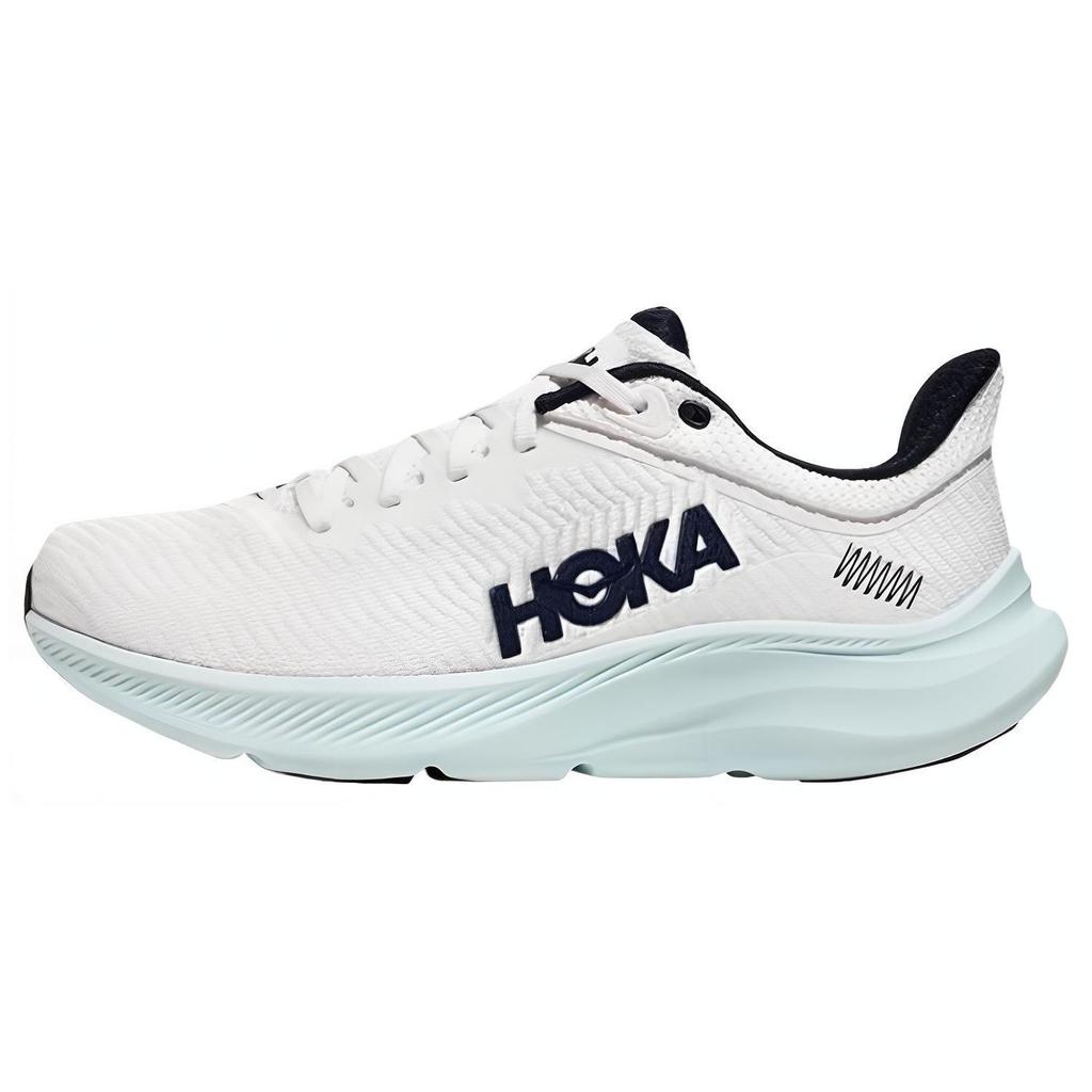HOKA Solimar Blanc De Blanc Blue Glass Damen Sneaker Weiß 1123075-BDBBG