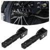 Jetsetmoto Motorcycle Rear Left and Right Set of CNC Compatible with Pad Motorcycle Foot Motorcycle Rear Tandem Durable Universal Fit Steps/Pandem