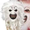 Hair Terrifier Curly Speckle Blood Teeth Mask Halloween Cosplay Prop Movies