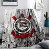 Corinthians Football Club,pattern Flannel Blanket, High quality Comfortable for All Seasons, Home Decor, Warmth and Comfort, Perfect for Gifts.