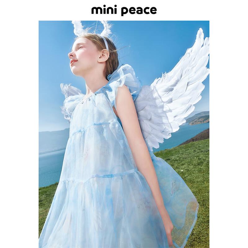 

Летнее платье-принцесса для девочек MiniPeace 160