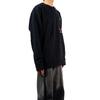 Nike Fantasia Incredibile Emo Emozione Ricamo Fatto a Mano Felpa Casual Ampia Girocollo Unisex Felpa Nera BV2667-010EMO