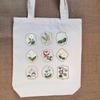 Handmade DIY Embroidery Canvas Tote Bag Kit - Creative Gift for Couples