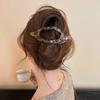 2026 Vintage Leopard Print Hair Claw Duckbill Clip for Women Elegent Hair Clamps Oval Barrettes Abalone Hairpin Hair Accessories