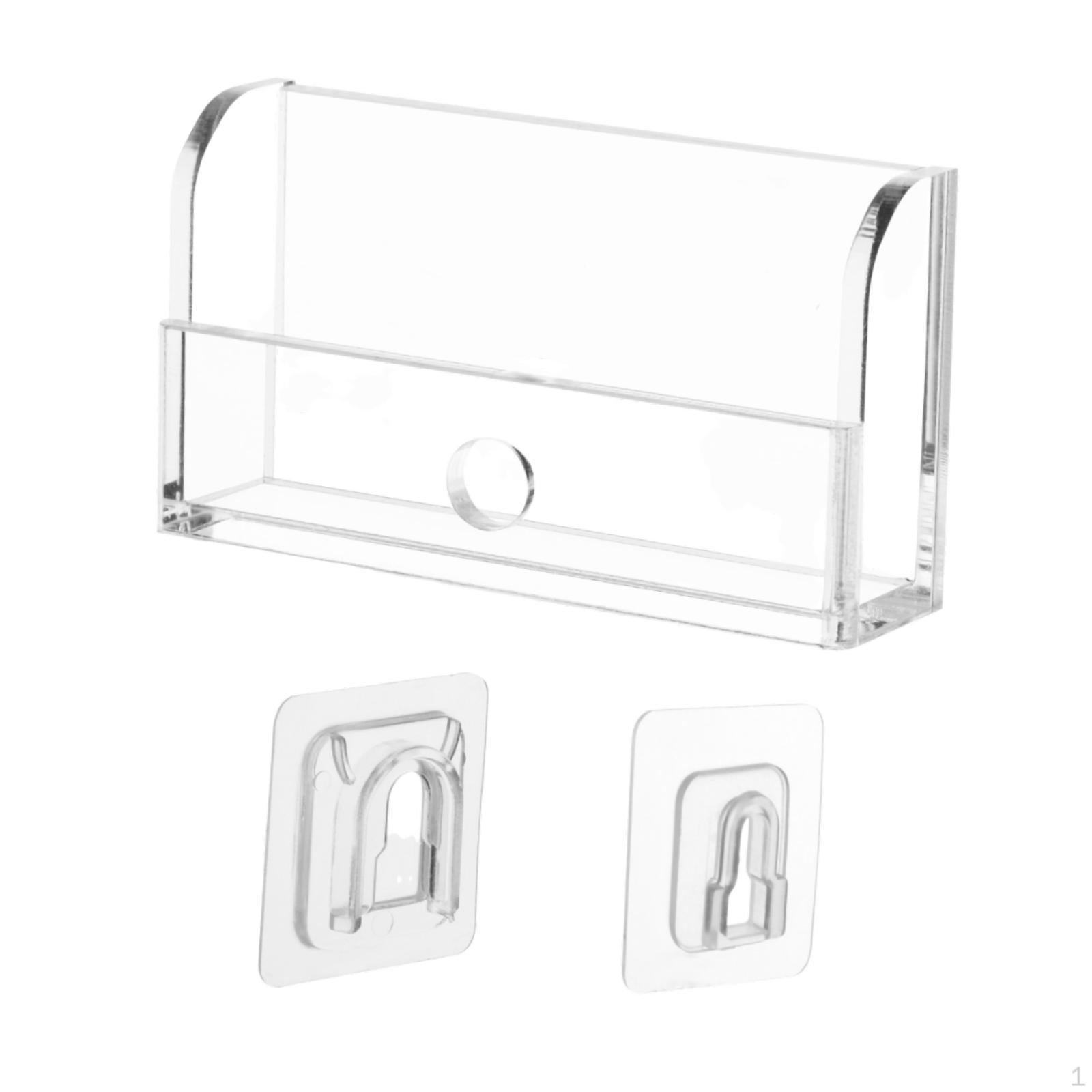 

Acrylic Garage Door Remote Control Holder Wall Mount, Organizer for Desk чистый