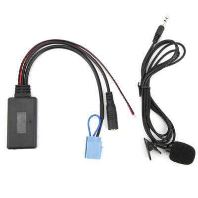 Adaptador de Cabo AUX Bluetooth 5.0 com Microfone Mãos Livres Substituição para Rádio Smart Fortwo 450
