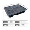 BOUSSAC Disposable Thickened PP Lunch Boxes