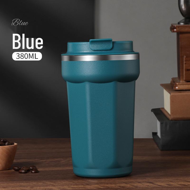 Stainless Steel Insulated Travel Mug - Portable Minimalist Design, Perfect Gift for Students