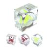 1pc 2 Way Water Cooling Indicator Acrylic Transparent Flowing meter G1/4 Thread