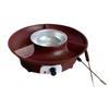 AEE2-Electric Fondue Set, With Fork, Chocolate Melting Pot, Chocolate Melting Candy Melting Fondue Pot US Plug
