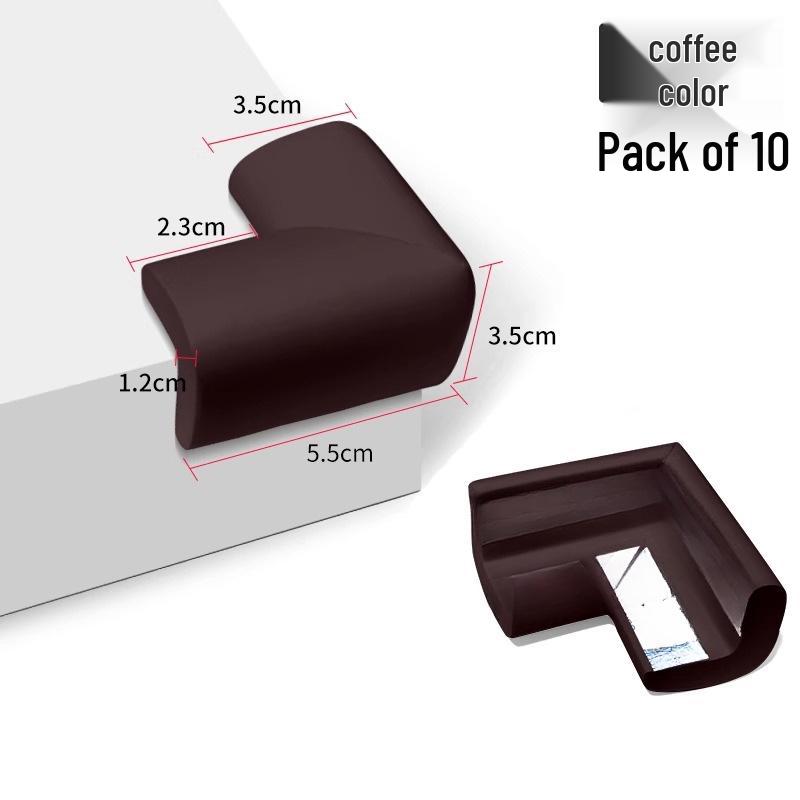 Silikon-Tischkantenschutz - Kollisionsschutz, Stoßschutz, Weiches Möbel-Sicherheitsset.
