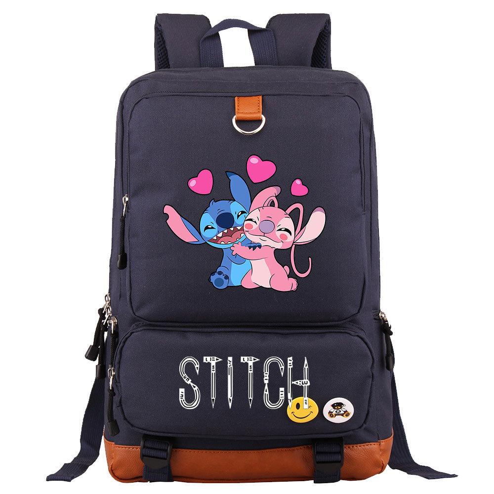 Anime Printed Teen Student School Bag Travel Bag Men'S And Women'S Shoulder Printed Backpack