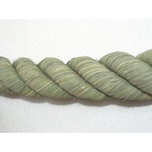 Shimenawa for Shinto Altar, 2 Shaku (60cm), with Gohei (sacred Wand) Made from Unpicked Straw