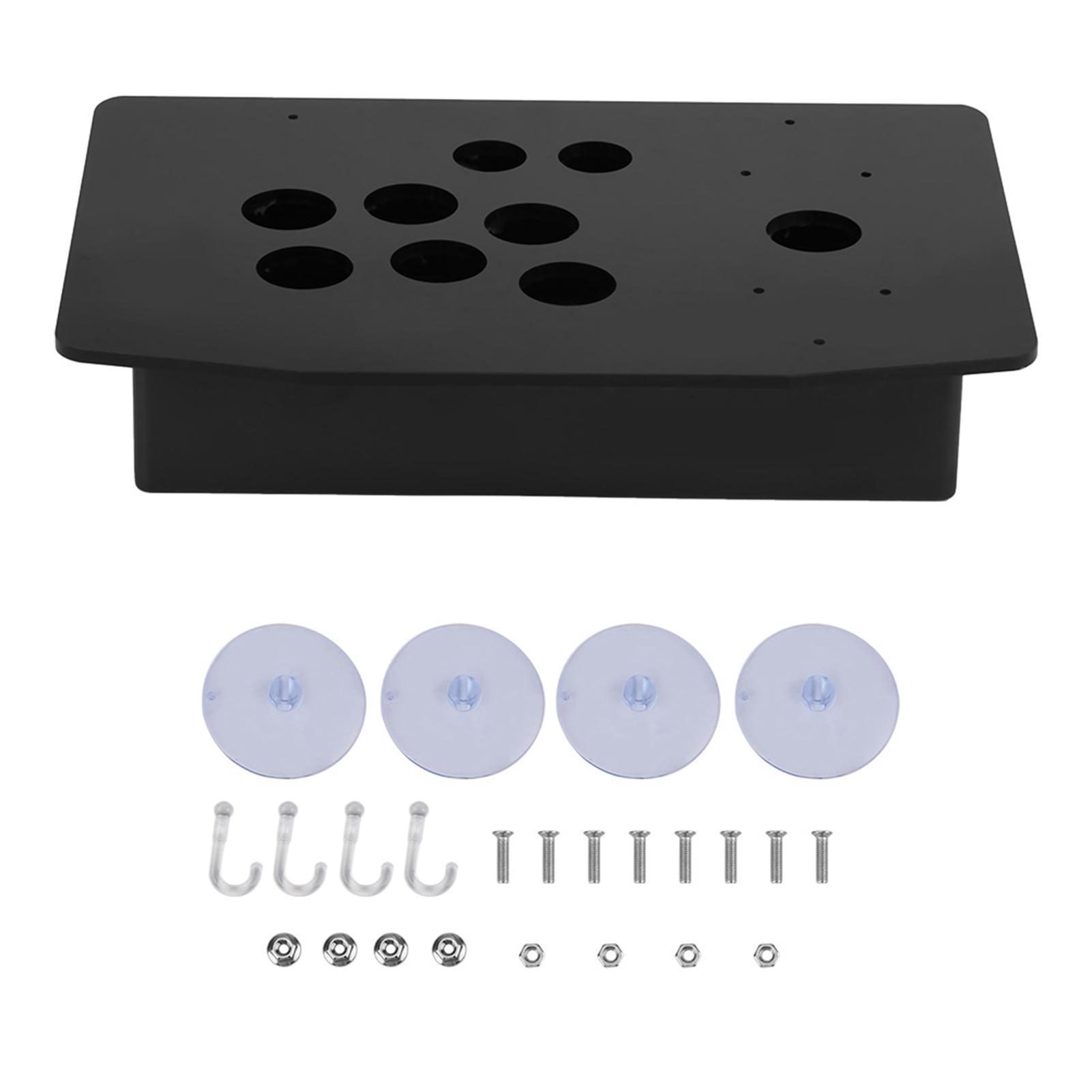 

Black DIY Set Kits Acrylic Panel and Inclined Cases Replacement for Arcade Game