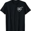 RN Nurse Logo T Shirt - Men's Summer Cotton Graphic Tee