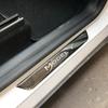 Black Stainless Steel Threshold Protector Strips for Tesla 2025 Highland Model Y  Front & Rear Door Welcome Pedal, Anti-Scratch