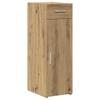 Sideboard with Drawers Artisan Oak Finish 30 X 42.5 X 93 Cm