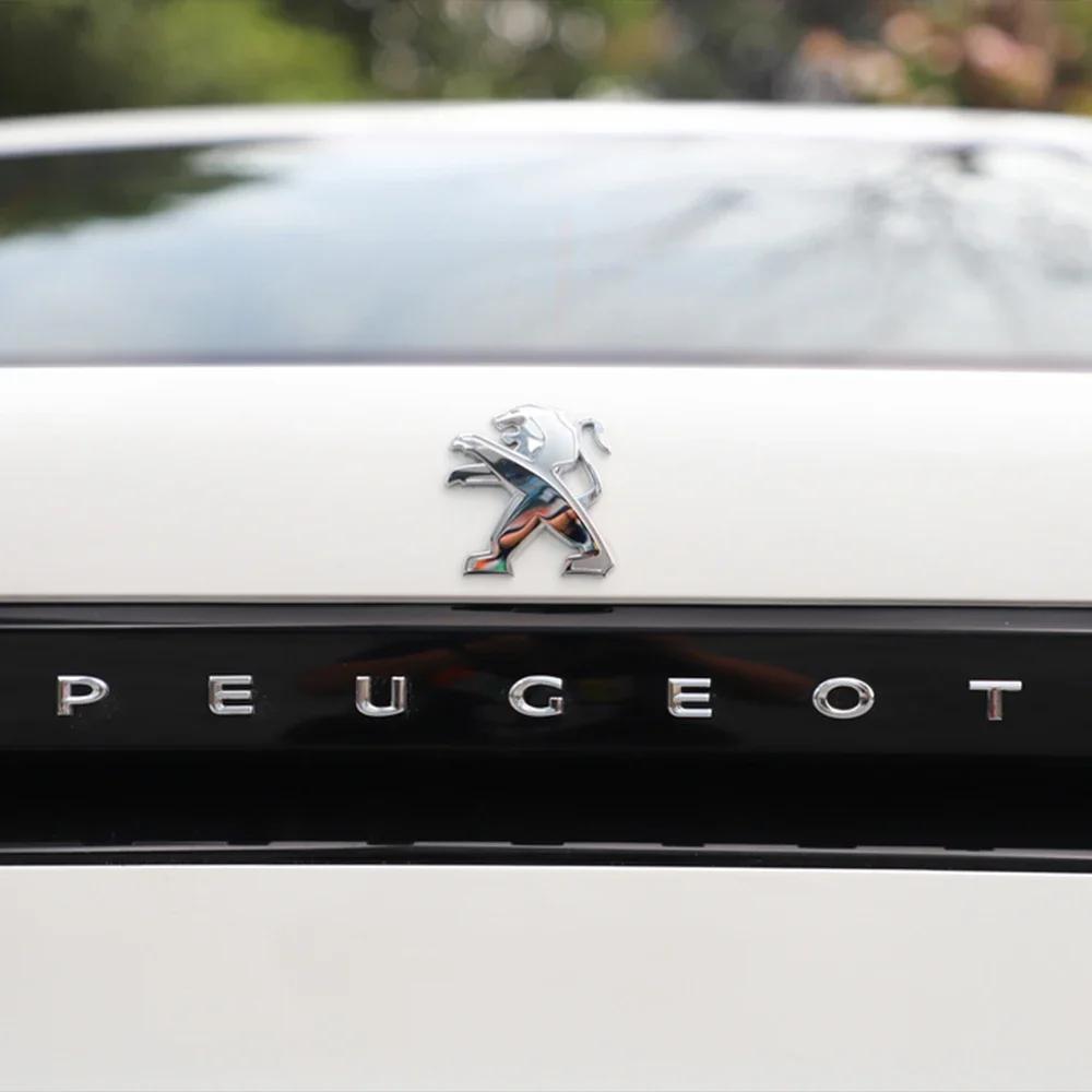 2026 Heißer Autoaufkleber Auto Frontgrill Emblem Heckklappe Dekorative Aufkleber für Peugeot 206 207 208 306 308 406 407 408 107