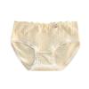 Damen Sommer Reine Baumwolle Taille Bequem Atmungsaktiv Dreieck Slips