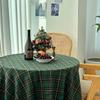 Grober Kissenbezug Holiday Check Tischdecke 2 Personen Quadratisch